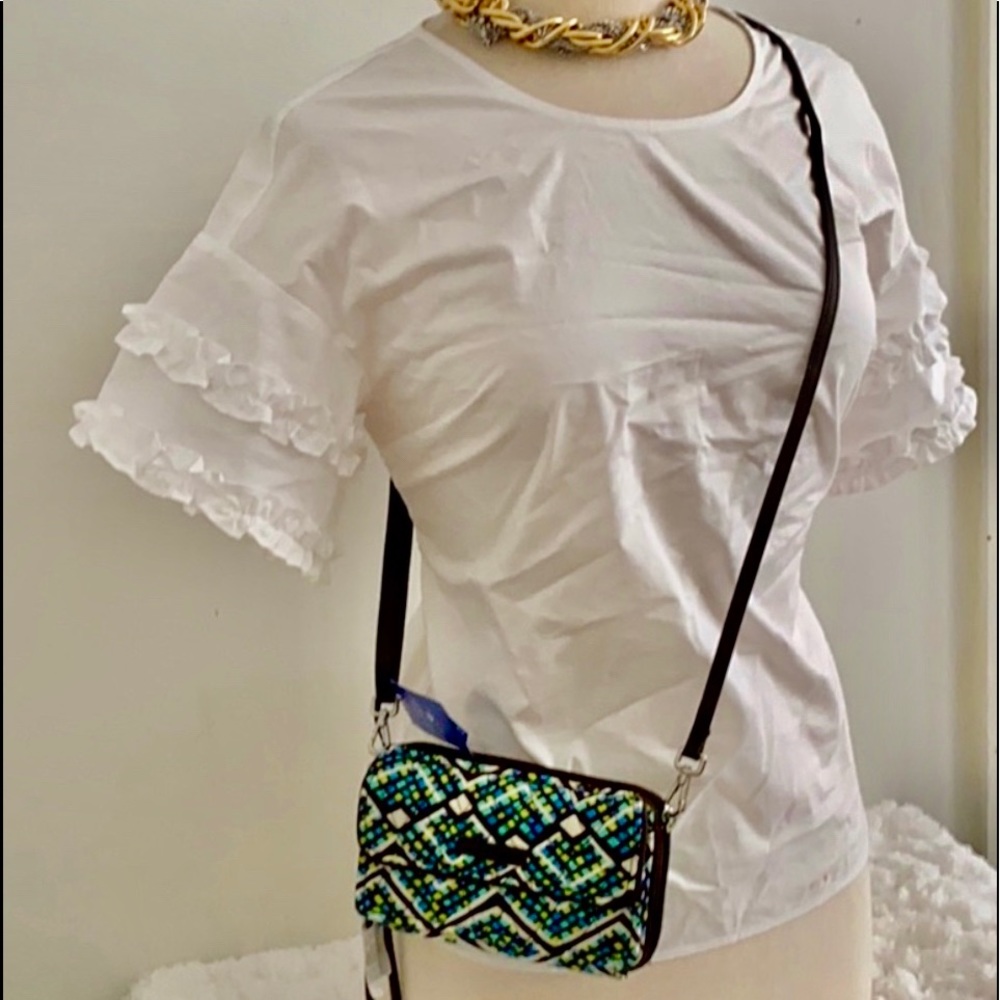 Vera Bradley Iconic Crossbody All One Rain Forest